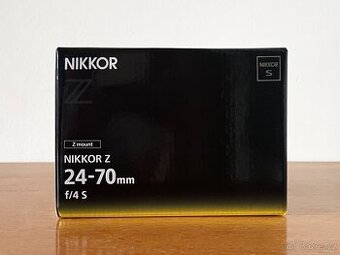 nový Nikon Nikkor Z 24-70mm f/4 S