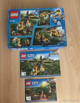 Lego helikoptéra a čtyřkolka