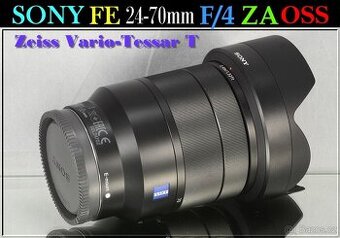 SONY FE 24-70mm F4 T ZA OSS Full Frame ZOOM ObjektivE mou