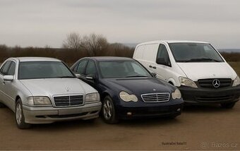 Náhradní díly vozidel w202/w203/vito w639