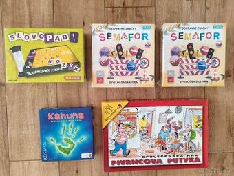 Společenská hra mix - včetně RETRO hry "Člověče nezlob se"