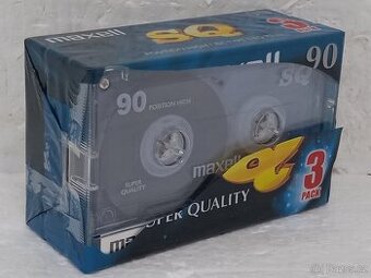 3x MAXELL SQ-90 Retro Audiokazeta