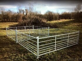 mobilní ohrada pro ovce kozy skot