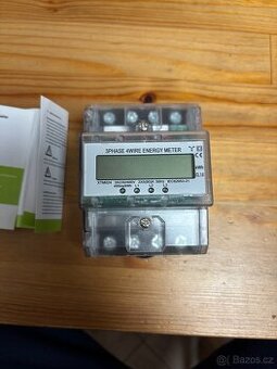 Digitální 3 fázový 4 vodičový elektroměr
