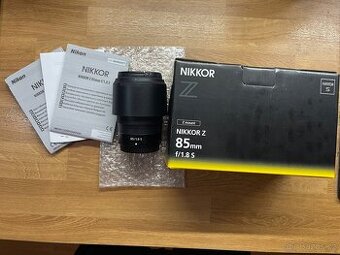 Nikon NIKKOR Z 85mm f/1.8 S