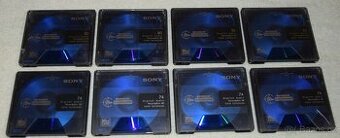 MD minidisc SONY 74/80min., super stav, s obaly, sada 8ks