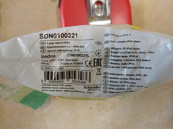 Venkovní vypínače a zásuvky IP44