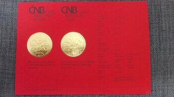 CERTIFIKÁT() k zlaté minci JIHLAVA - ČNB