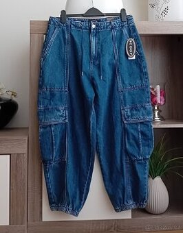 Scoop dámské Barrel Leg džíny vel. M/L nové