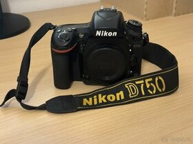 Nikon D750 tělo uzávěrka 25728 KOMPLET balení