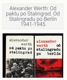 Koupím knihy Alexander Werth
