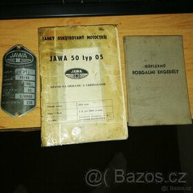 Jawa 05- doklady dovozové r.v. 1965