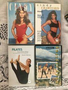 VHS Cindy Crawford, Pilates, Bodystyling.