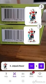 Lego 71048 minifigurky