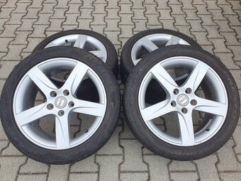 Alu kola 5x112 r17 7j et54 letni pneu 225/45/17
