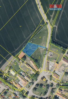 Prodej pozemku k bydlení, 1209 m²,obec Semeč, okr.Litoměřice - 1