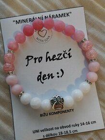 Minerální náramek "Pro hezci den" č.1