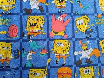Pár metrů látky, zbytek SpongeBob