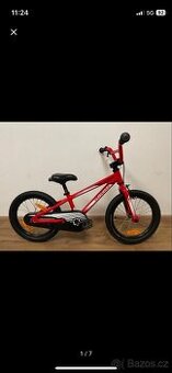 Dětské kolo Specialized Hotrock 16” červené