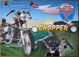Jawa 350 - 639 Chopper leták - 1