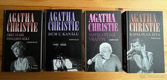 4 x Agatha Christie - nové, nečtené