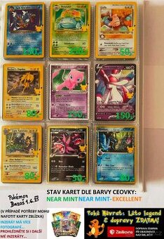 KUSOVÉ KARTY TCG POKÉMON (ORIGINÁL KARTY) (3)