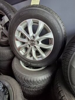 Alu kola original Mazda, R16 + zimní pneu 215/60 R16
