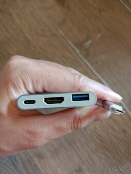 Usb-c na usb-c, usb-a a HDMI - 1
