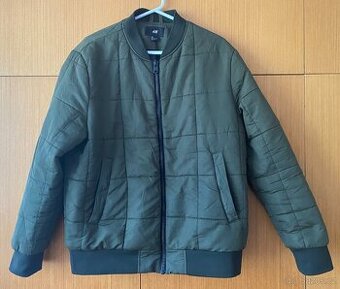 Bunda bomber H&M zelená, vel. L