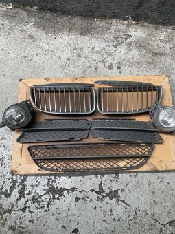 Komplet mrižky do nárazníku a mlhovky BMW e90,91