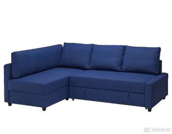 Rohová sedačka IKEA Friheten, modrá