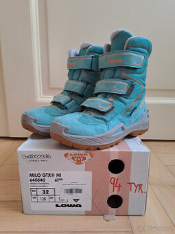Zimní boty zn. Lowa, vel. 32