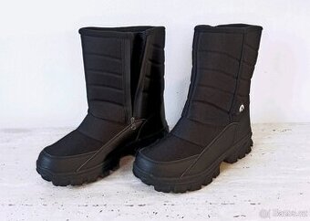 Nové pánské vysoké zimní sněhule, robustní podrážka, vel. 46