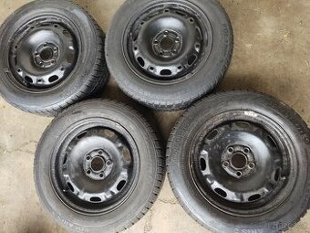 185/60 R14 M+S ZIMNÍ BARUM POLARIS + DISKY 5X100 FABIA