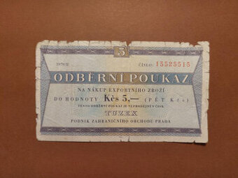 5 Kčs TUZEX