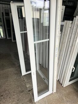 PVC DVOUKŘÍDLÉ OKNO MOŽNO JAKO TERASOVÉ DVEŘE  94x190