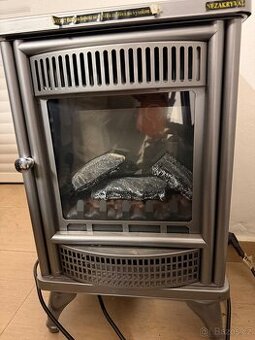 Elektrický krb-realistický efekt plamene-TOP stav