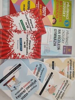 7 knih - příprava na 8 letá gymnázia