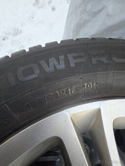 Zimní kola Nokian 195/60 R16 (jeté 1 sezónu)
