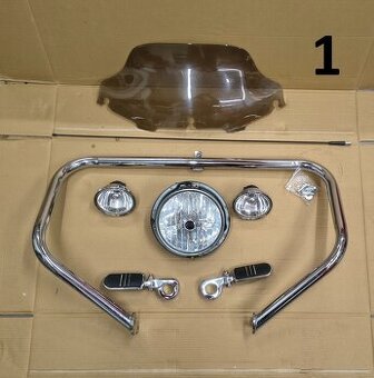 Harley Davidson zbytky z garáže na Street Glide/ElectraGlide