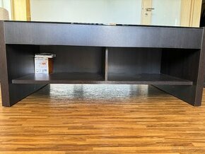 konferenční stolek z masivního dřeva + TV stolek se š
