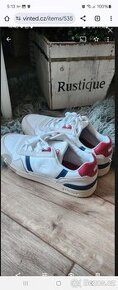 Panske tenisky sneakers Lacoste vel.44 1x na noze