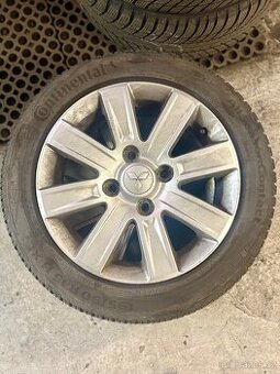 Prodam original ALU kola Mitsubishi 16” s pneu Continental