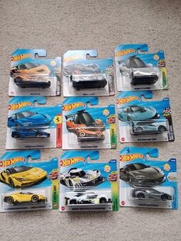 Hot wheels Lamborghini, pagani, koenigsegg