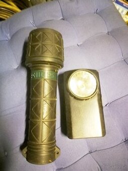 Baterka vodotěsná a plochá, nástavce  trek. holí