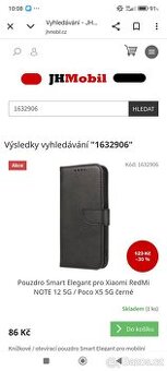 Pouzdra Xiaomi redmi note12 5G