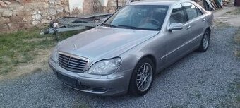 MERCEDES S FACE 320CDI 150KW VEŠKERÉ DÍLY PLATÍ DO SMAZÁNÍ