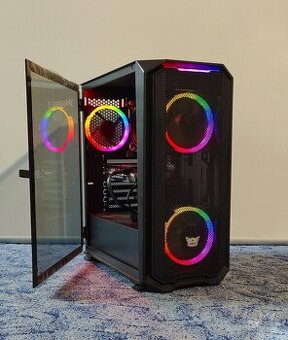 Herní PC | Ryzen | RX 6600 8GB | m.2 NVME 512 GB | ARGB