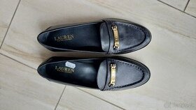 Dámské boty - kožené mokasíny - NOVÉ