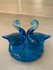 Labutě art glass